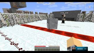 Minecraft мини-игры(mini-games) АЭРОХОККЕЙ !!!