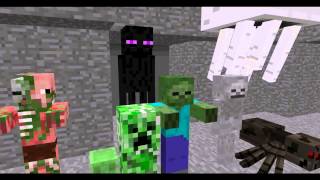 Monster School: Combat - Minecraft Animation
