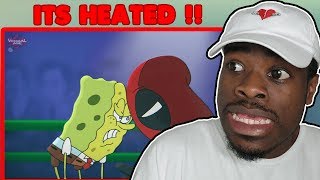 DOWN TO THE WIRE!! | Spongebob vs Deadpool Cartoon Beatbox Battles Reaction