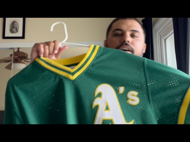 Mitchell & Ness Oakland A's McGwire 25 Baseball Jersey