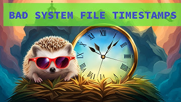 Why Windows system files have wrong compile timestamps