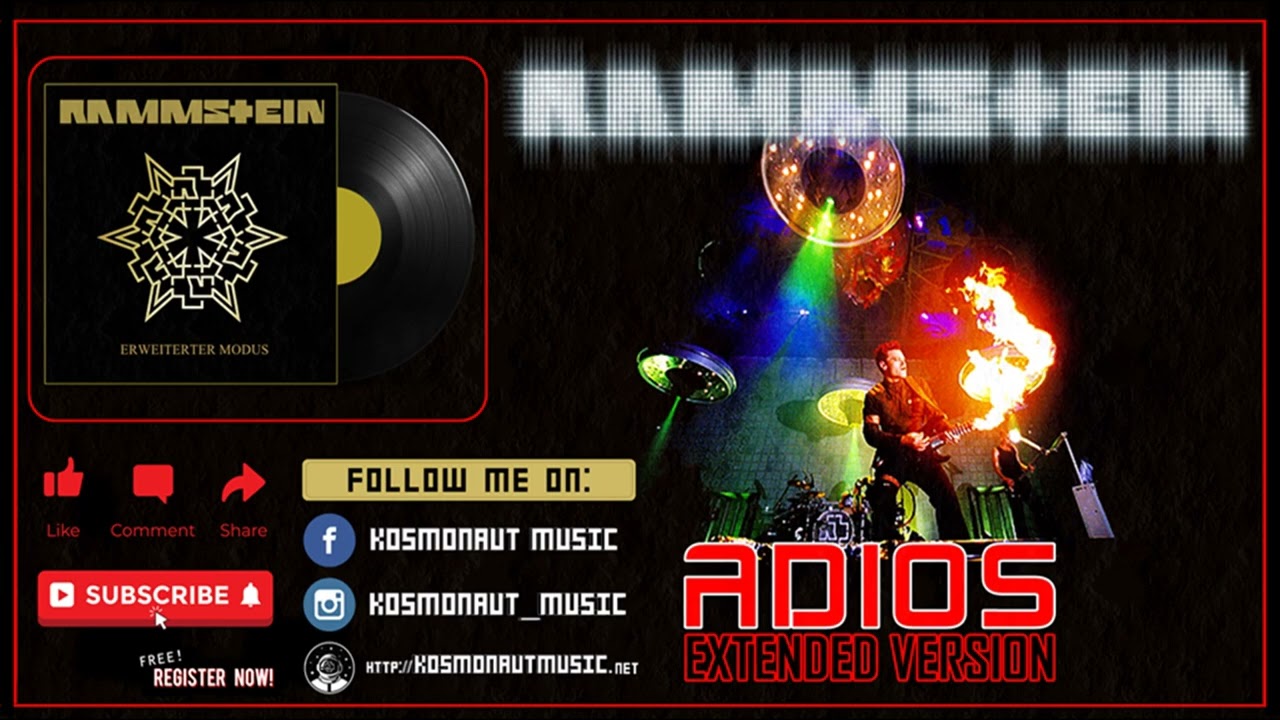 🟡07. Rammstein - Adios (Extended Version ▻ CD1) - YouTube