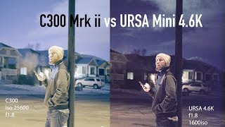 URSA Mini 4.6K vs C300 Mrkii Part 2: Image Comparison