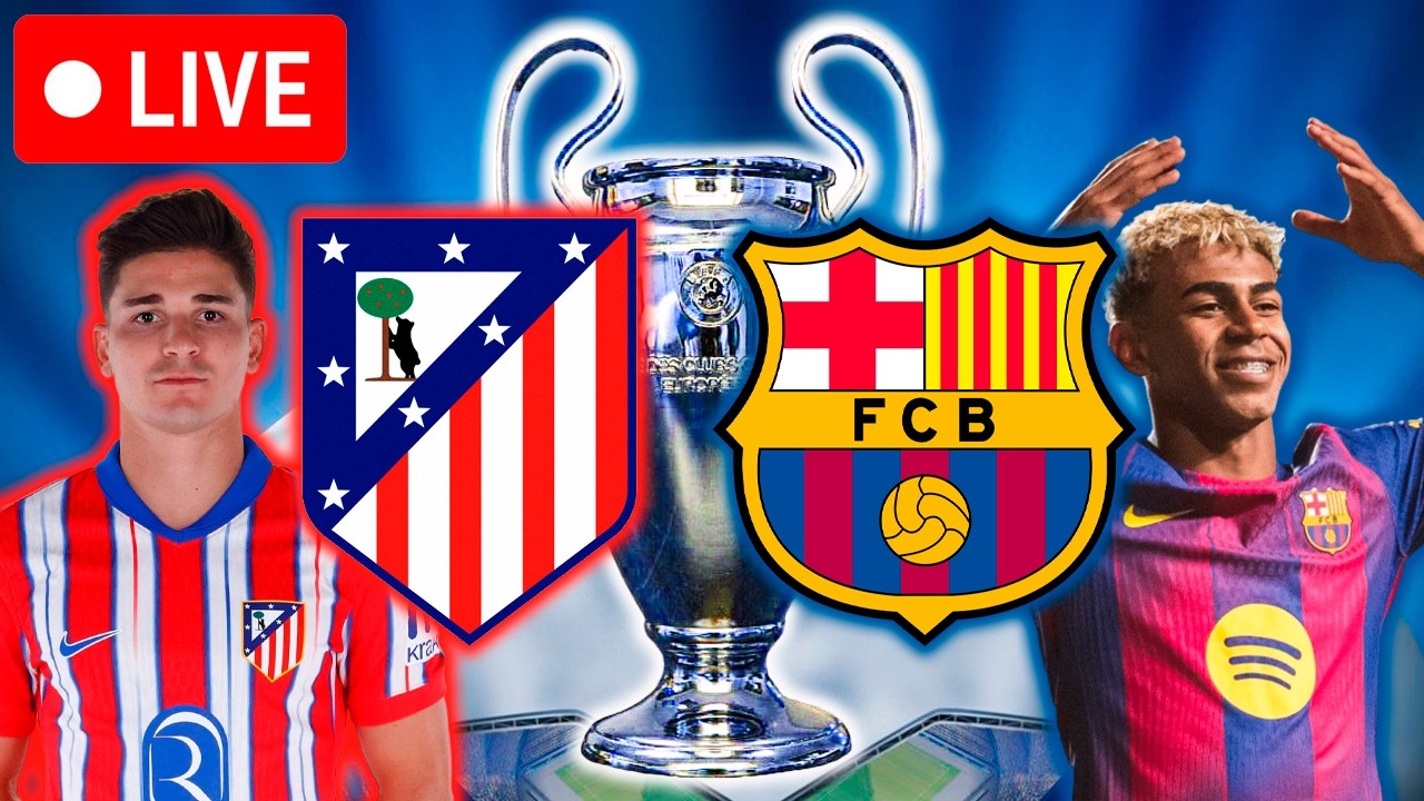 🔴 DIRECTO : ATLETICO MADRID vs FC BARCELONA | REACCIONANDO EN VIVO ...