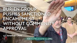 Burien Group Pushes Sanctioned Encampment Without Community Approval