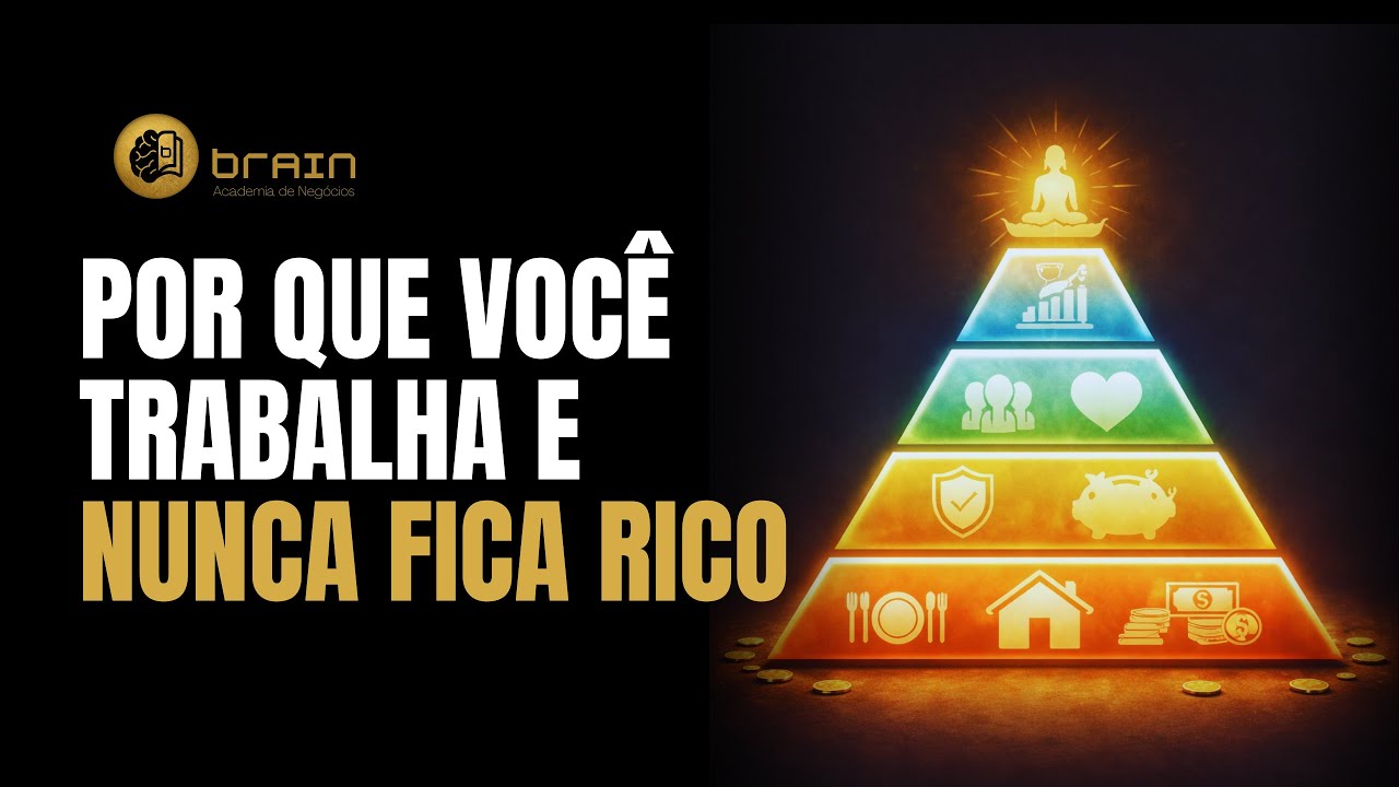 POR QUE VOCÊ TRABALHA TANTO E NUNCA FICA RICO - PIRÂMIDE DE MASLOW E FINANÇAS EMOCIONAIS