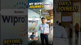 My Wipro Journey: From Interview to Day 1! 🚀 🏢✨ #Wipro #wiproelite #banglore #careerjourney