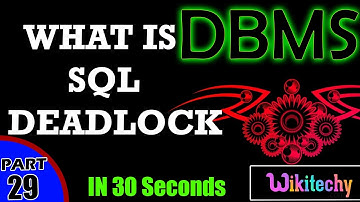 What is SQL Deadlock | Sql Deadlock example | Dbms Interview Questions