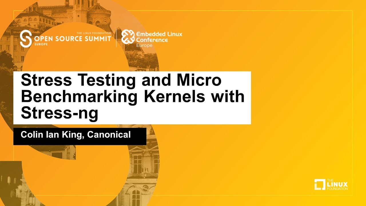 Stress testing and micro benchmarking kernels with stress ng colin