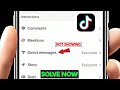 Direct Message Option Not Showing On TIKTOK | Fix In 2 Minutes