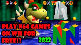 How to Play N64 Games on Wii [2022]  (Not64 Tutorial) screenshot 3