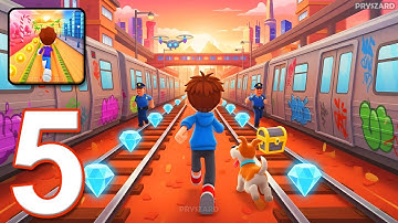 Kooply Run: Subway Craft - Gameplay Walkthrough Part 5 - Kooply Subway Run Craft (iOS, Android)