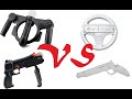 Ништяки для PS3 [Часть 01] - Гоночный руль & Пистолет-Автомат (Сравнение с Nintendo)