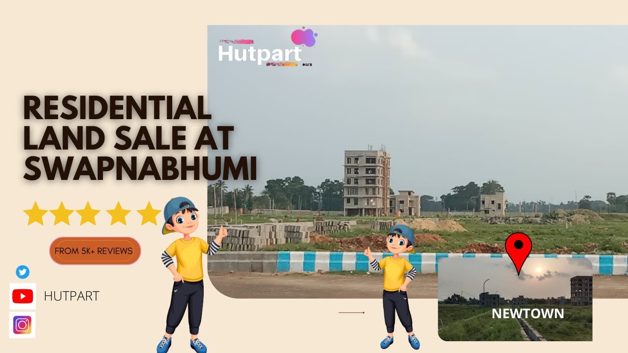 RESIDENTIAL LAND SALE AT SWAPNABHUMI | TOWNSHIP PROJECT NEWTOWN HATISALA Video no.706