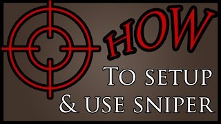 TSM 3 - How to Set up and use Sniper (BilisOnyxia string)