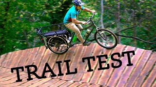 Testing my Cargo Bike on Mountain Bike Trails (Surly Big Dummy Test!) by Berm Peak Express 219,571 views 5 months ago 8 minutes, 46 seconds