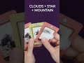 CLOUDS + STAR + MOUNTAIN