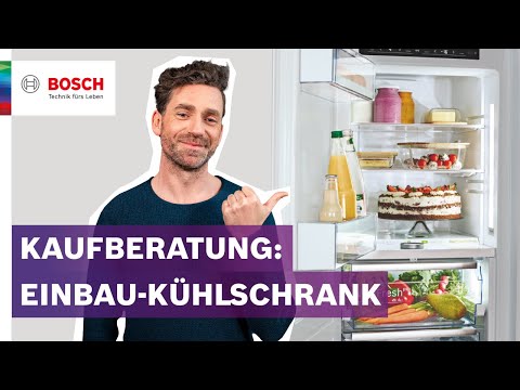 Video: So integrieren Sie einen Kühlschrank in ein Küchenset: nützliche Tipps