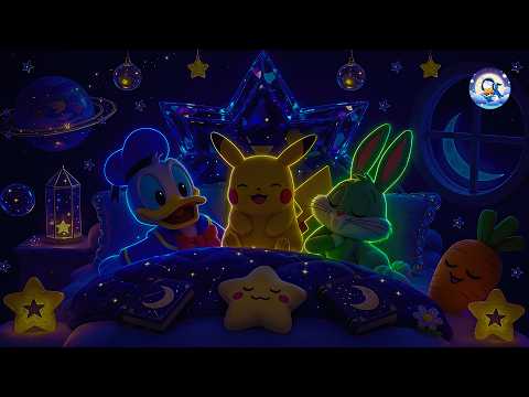 DEEP SLEEP ACTIVATED 💫| Donald & Pikachu Sleep Music Under the Stars • Fall Asleep Fast