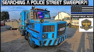 Searching a Police Street Sweeper!?