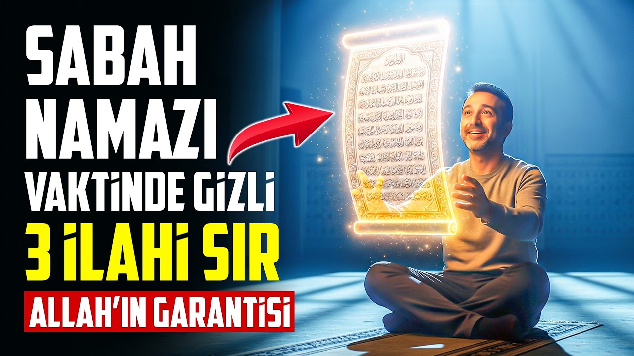 Sabah Namazı Vaktinde Gizli 3 İlahi Sır. Allah'ın Kesin Garantisi