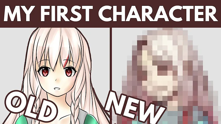 I Redesigned my First Character! // Fixing my Old Art