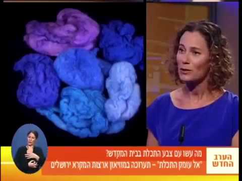 תערוכה חדשה אל עומק התכלת- ראיון בחינוכית