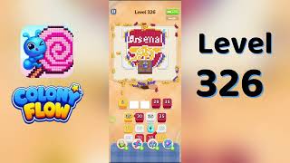 Colony Flow Level 326 Walkthrough | Full Gameplay | Solutionguruji