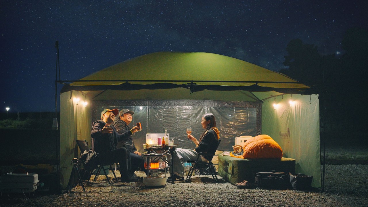 Когда одиночество кажется таким одиноким｜Шестилетний одиночный участник кемпинга на фестивале