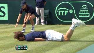 #GBRFRA Murray/Murray (GBR) v Mahut/Tsonga (FRA)