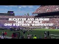 Buckeyes and Huskies Take The Field. Ohio State Vs. Washington