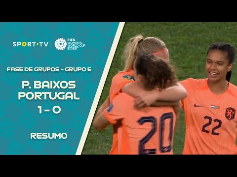 Resumo: Países Baixos 1-0 Portugal - Mundial Feminino 2023 | SPORT TV