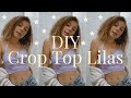 DIY - Crop top mignon pour l'été ☀️