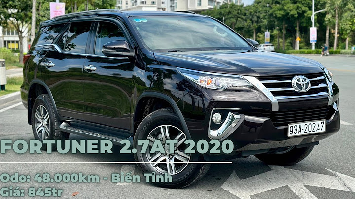 Chiều dài trung bình của xe fortuner