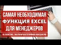 Самая  необходимая функция  Excel для менеджеров по логистике, закупкам и категорийных менеджеров