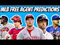 BEST MLB FREE AGENTS FOR 2021; WHERE WILL THEY SIGN?