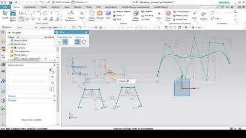 Siemens NX | Tutorials For Beginners | Splines and Fillet tools.