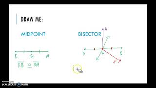 1.3 Day 2: midpoint & bisector
