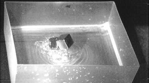 slow motion magnets in water II