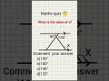 Maths quiz 🤔#maths #mathematics #shorts #mathstricks #math