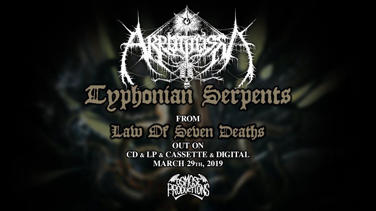 AKROTHEISM Typhonian Serpents - premiere track black metal bed frame