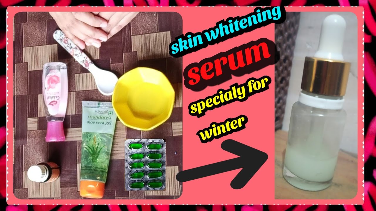 DIY FACE SERUM FOR GLOWING , HEALTHY SKIN / BEST SERUM FOR WINTER