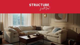 Plus qu’un simple canapé | Structube, j’adore !