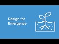 Design for emergence  systems design principles course
