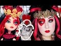 Lizzie Hearts (Ever After High) Makeup Tutorial