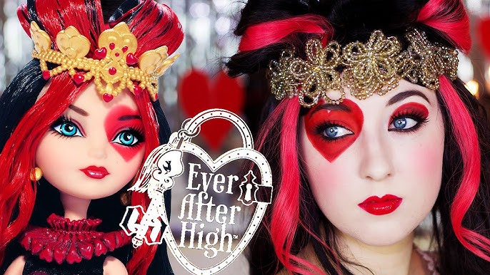 EVER AFTER HIGH MADELINE HATTER MAKEUP TUTORIAL - MAQUIAGEM ARTÍSTICA 