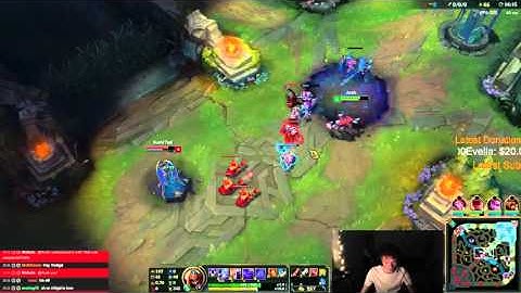 Zed vs Morgana Double Jump