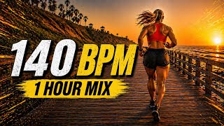140 BPM Running Music Mix 2026 | 1 Hour Tempo Run Workout Music 🔥