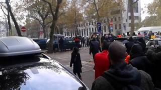 Manifestation et violences du 06 novembre 2014 à Bruxelles