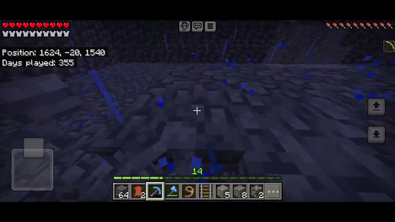 day 86 of mining a chunk in minecraft - YouTube